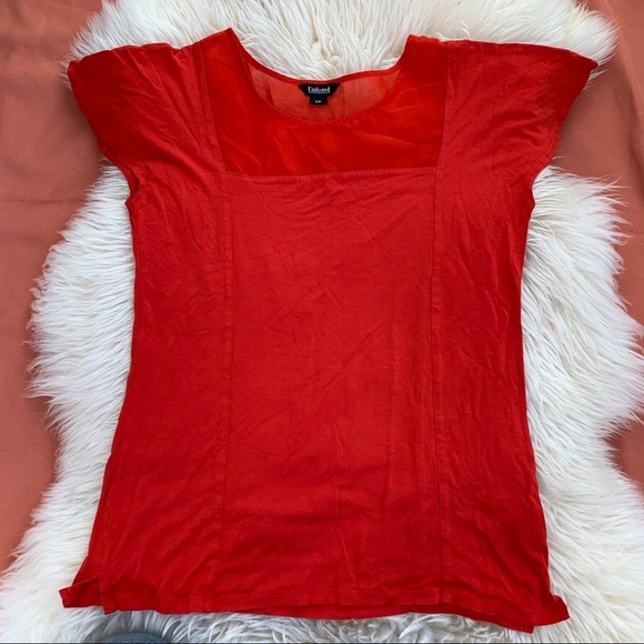 KENNETH COLE RED TOPS WOMEN SIZE S - Picture 1 of 10